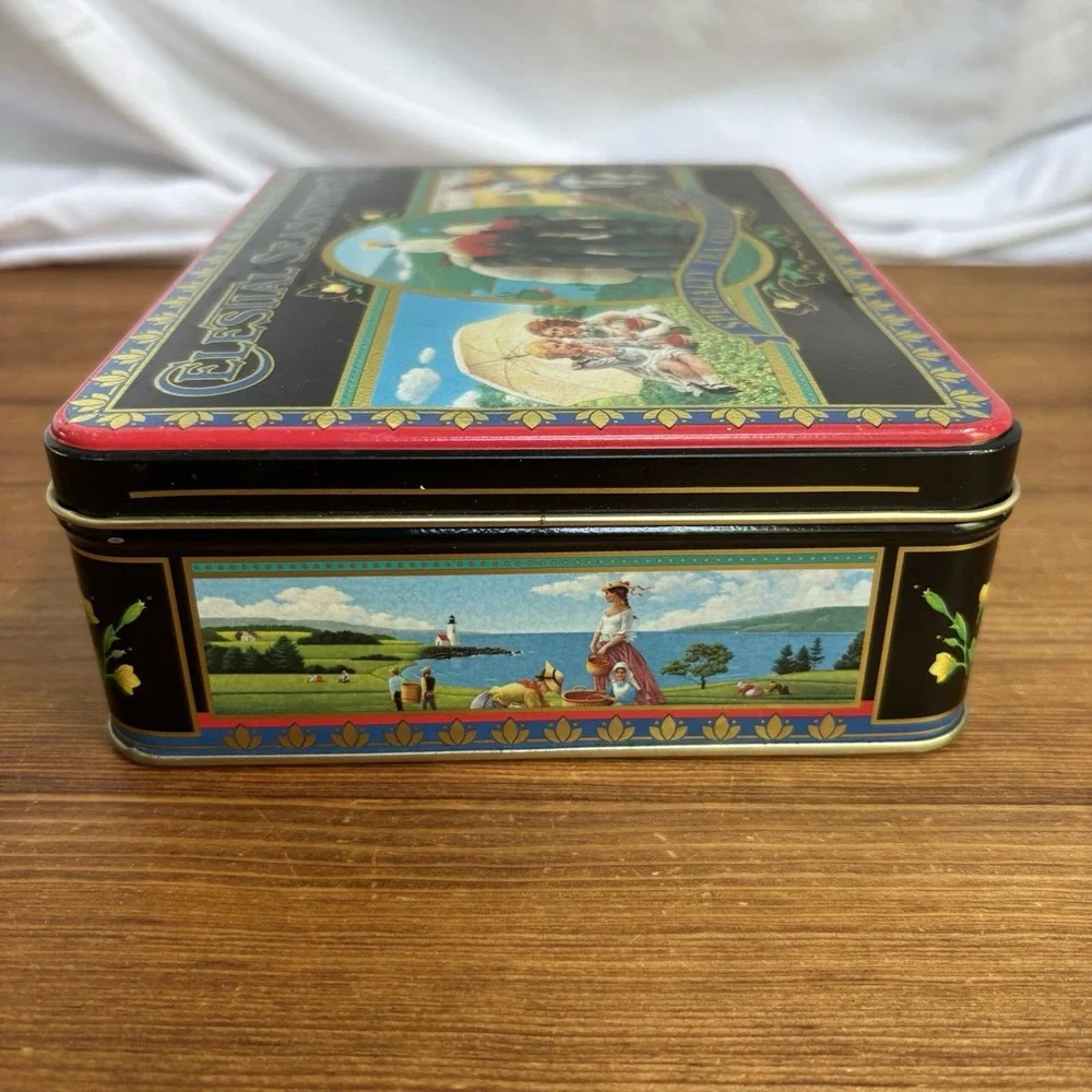 Vintage Celestial Seasonings Specialty Tea Collection Tin 1990s